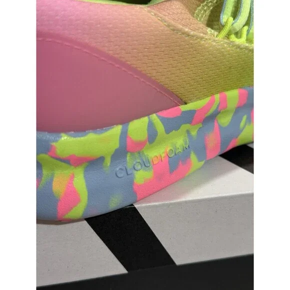 New Adidas Big Kids Girls SZ 7 Lite Racer Adapt 7.0 Running Gym Slip On Shoes - Picture 12 of 15